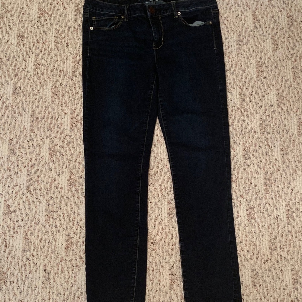 American Eagle Dark Blue super stretch jeans